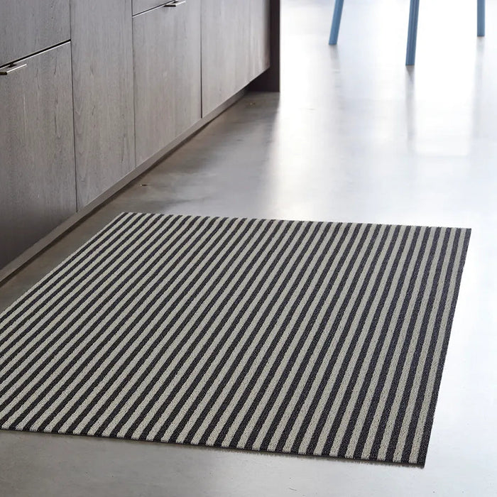 Breton Stripe Shag Floor mat
