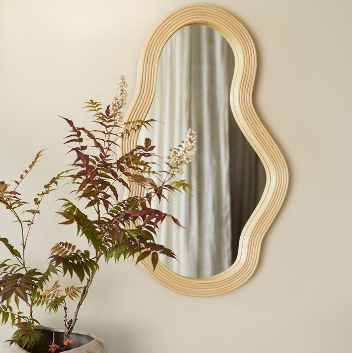 Pond Rattan Mirror