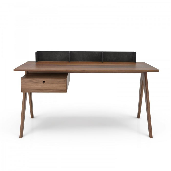 Frank Walnut Work Desk - Huppé