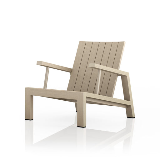 Modern Beige Adirondack chair on a white background