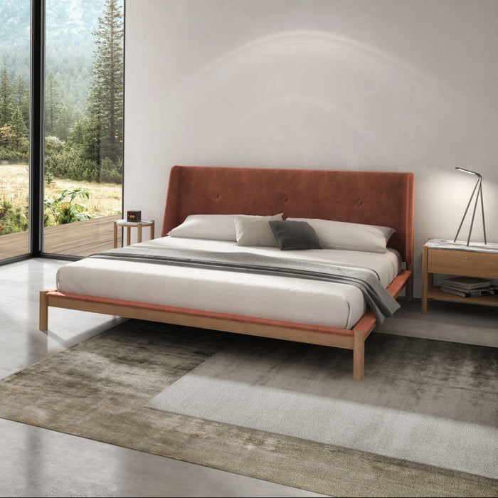 Jules 1-Drawer Oak Nightstand