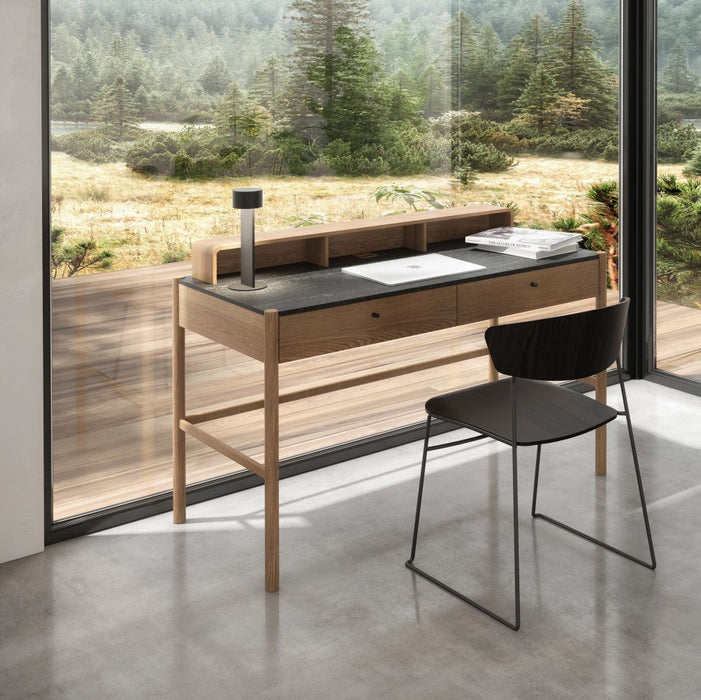 Jules Oak Writing Desk