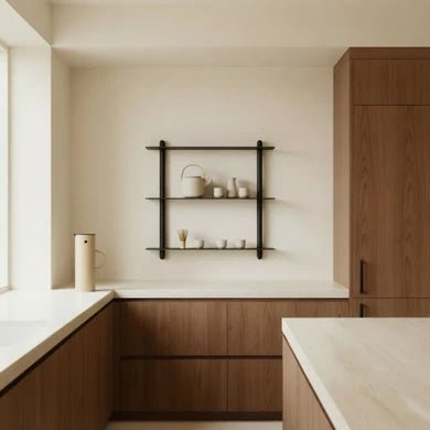 Shelving + Bookcases - Nivo Shelf A - Black - FULLHOUSE Modern