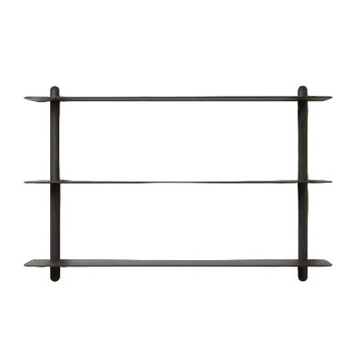 Shelving + Bookcases - Nivo Shelf A - Black - FULLHOUSE Modern