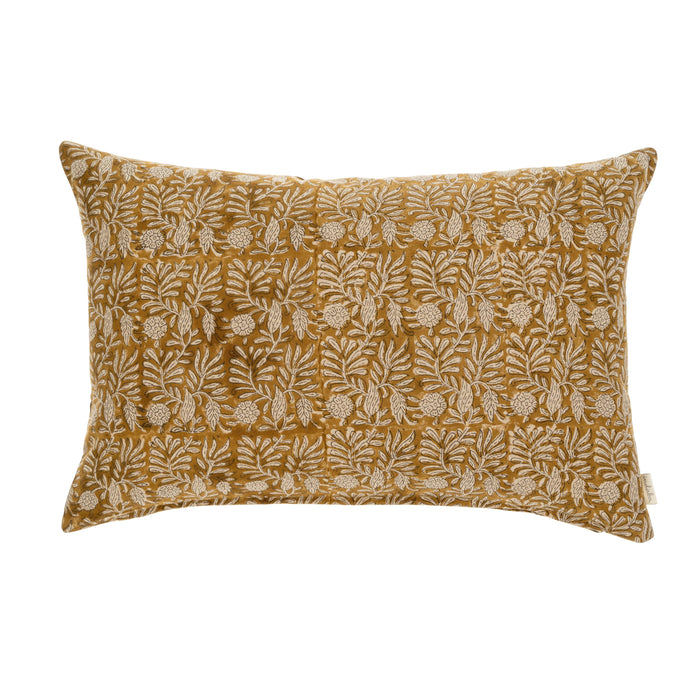 Tulsi Block Print Pillow