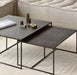 Pentagon Nesting Coffee Table Set - Ethnicraft