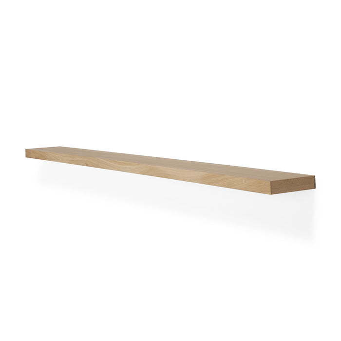 Straight Wall Shelf - Oak