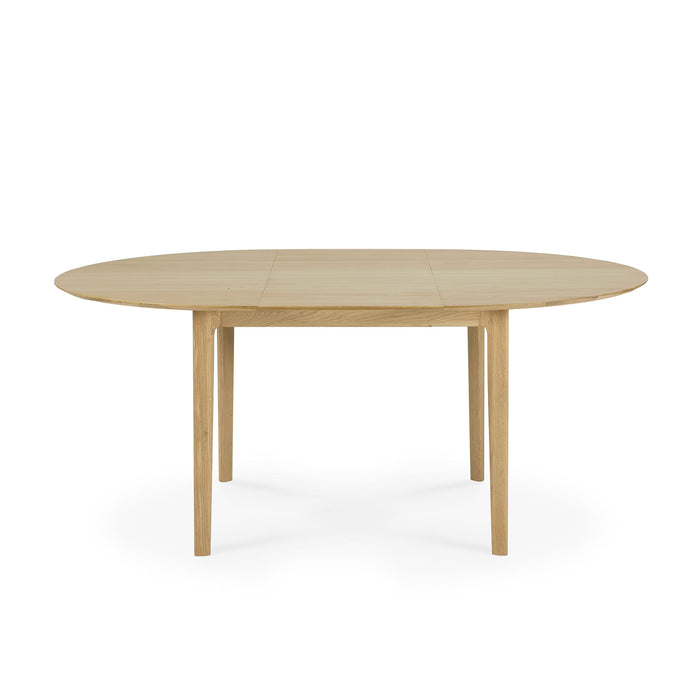 Extendable Bok Round Table - Oak