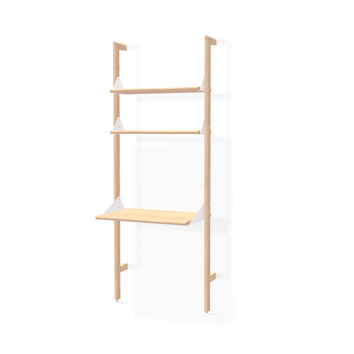 Branch Shelving Unit with Desk - GUS Modern