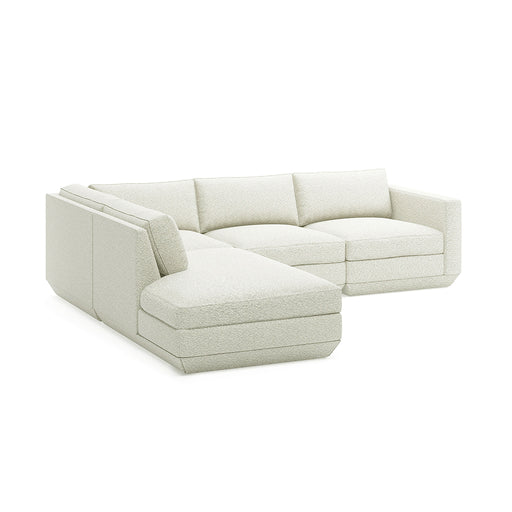 Podium 4-Piece Sofa Chaise - GUS Modern