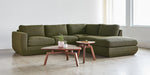 Podium 4-Piece Sofa Chaise - GUS Modern