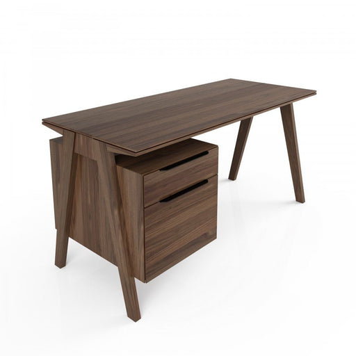Work Desks - Howard Walnut Desk - FULLHOUSE Modern