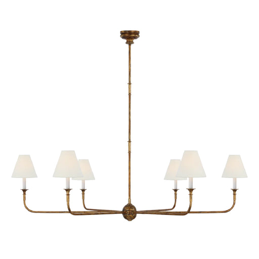 Piaf Grande 6-Light Chandelier - Visual Comfort & Co