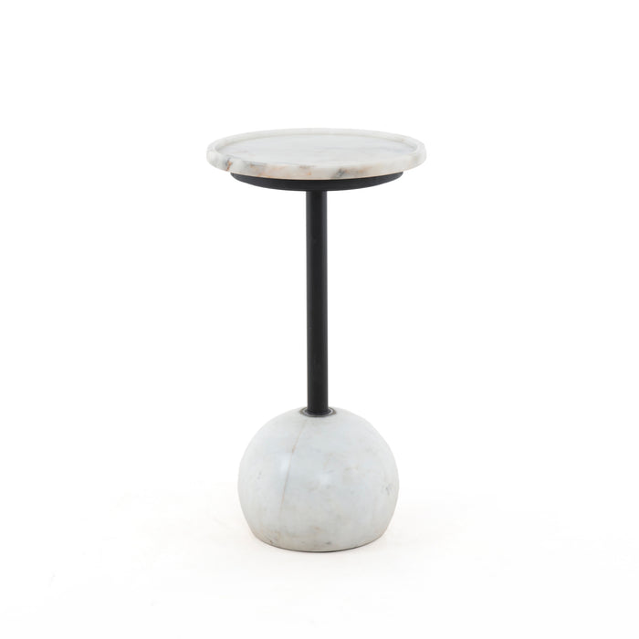 Viola Marble Accent Table
